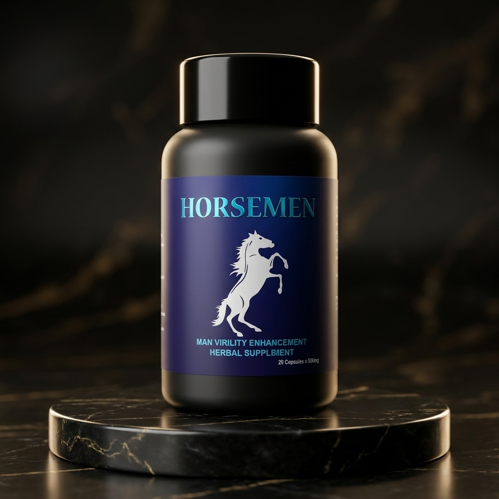Horsemen Man Virility Enhancement Herbal Supplement — 20 Capsules x 500mg Official Onyxman Malaysia Bottle (RM 159)